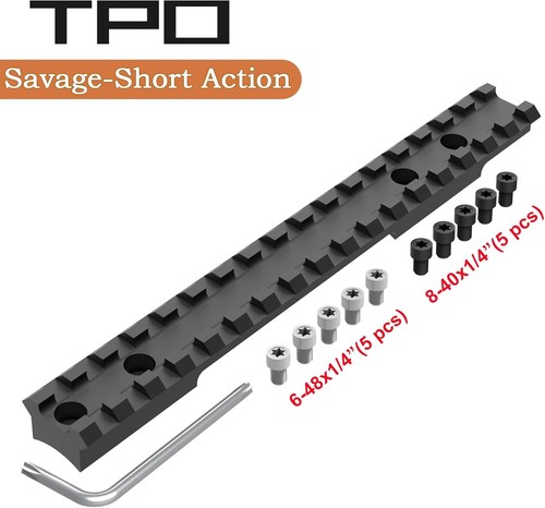Picatinny rail scope base for - rail,